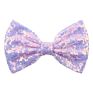 Larger 7" Messy Sequins Children Hair Bow without Clip Diy Hair Accessories for Girl Glitter Bow for Headband