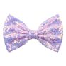 Larger 7" Messy Sequins Children Hair Bow without Clip Diy Hair Accessories for Girl Glitter Bow for Headband