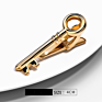 Mens Metal Simple Necktie Tie Pin Bar Clasp Clip