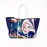 Neoprene Beach Tote Bag Women Shopping Bag Light and Soft Fabric Extra Large Capacity Eco-Friendly Single Shoulder Bag