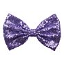 Larger 7" Messy Sequins Children Hair Bow without Clip Diy Hair Accessories for Girl Glitter Bow for Headband