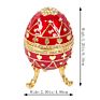 Qifu Small Jewelry Box Enamel Painting Variety of Styles Metal Jewelry Box