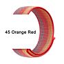 Qiman Nylon Iwatch Band Replacement Strap Nylon Loop Watch Band for Apple Watch Fabric Nylon Strap for Iwatch 7/6/5
