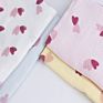 Star Printed Baby 100% Cotton Knitted Receiving Blanket Muslin Swaddle Wrap for Baby Kid Child Toddler