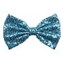 Larger 7" Messy Sequins Children Hair Bow without Clip Diy Hair Accessories for Girl Glitter Bow for Headband