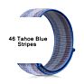 Qiman Nylon Iwatch Band Replacement Strap Nylon Loop Watch Band for Apple Watch Fabric Nylon Strap for Iwatch 7/6/5