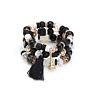 Yiwu Stylish Multi Leaves Glass Beaded Bracelet of Women Ethnic Style Lady's Charm Bracelets Jewelry