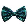 Larger 7" Messy Sequins Children Hair Bow without Clip Diy Hair Accessories for Girl Glitter Bow for Headband