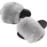 Ladies Vegan Faux Fur Slippers, Little Girls Faux Fur Slippers, Popular Faux Fur Slippers