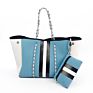 Neoprene Beach Tote Bag Women Shopping Bag Light and Soft Fabric Extra Large Capacity Eco-Friendly Single Shoulder Bag