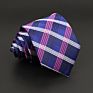 Standard Business Men's Tie Formal Striped Ties Dot Jacquard Wedding Necktie 8Cm Width Classic Neckwear Gravata 1200 Needles