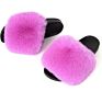 Ladies Vegan Faux Fur Slippers, Little Girls Faux Fur Slippers, Popular Faux Fur Slippers