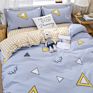 Luxury Printed Pillow Case Bed Sheet and Quilting Comforter Sets Quilt Bedding 4 Piece