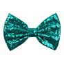 Larger 7" Messy Sequins Children Hair Bow without Clip Diy Hair Accessories for Girl Glitter Bow for Headband