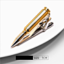 Mens Metal Simple Necktie Tie Pin Bar Clasp Clip