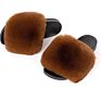 Ladies Vegan Faux Fur Slippers, Little Girls Faux Fur Slippers, Popular Faux Fur Slippers