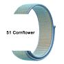Qiman Nylon Iwatch Band Replacement Strap Nylon Loop Watch Band for Apple Watch Fabric Nylon Strap for Iwatch 7/6/5