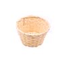 100% Handmade Food Contact Mini Bamboo Basket Storage Baskets Bamboo Food Bread Serving Fruit Basket