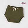 100% Organic Cotton Solid Color Easeful Short Pants Children Shorts for Babies & Toddlers