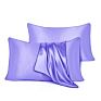 100% Polyester Silk Pillowcase Satin Silky Queen and King Size Pillowcase