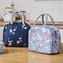 100%Eco Friendly Oxford Fabric Printed Portable Large Insulated Tote Bag Thermal Lunch Cooler Bag