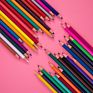 12 Color Wooden Pencil Color Pencil Set with Metal Box Coloring Pencil for Kids Gift