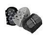 12 Pairs Kids Non Slip Skid Socks Grips Sticky Slippery Cotton Crew Socks for 1-2-3-4-5-6-7 Years Old Children Youth Boy Girl