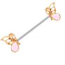 14G Industrial Barbell Surgical Steel Industrial Earring 1 1/2 Inch (38Mm) Ear Cartilage Helix-Conch Industrial Piercing Jewelry