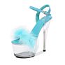 17Cm Pole Dancing Shoes Model Performance Shoes High Heel Sandals For