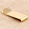18K Gold Plated Money Clips Stainless Steel Paper Money Coin Clip Clips for Men and Women
