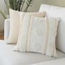 18X18 Boho Farmhouse Sofa Couch Decor Xmas White Handmade Tufted Throw Pillow Cover