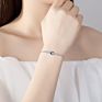 2020High Ocean Birthstone S925 Embellished Crystal Bracelet