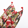 2021Latest Female Tudung Borong Scarf Floral Printed Cotton Voile Woman Scarf Neck