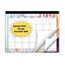 Desk pad calendar