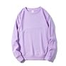 280 Gsm Women Crew Neck Sweater French Terry Blank Hoodies & Sweatshirts Organic Cotton Unisex Plain Crewneck Sweatshirt