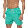 2 in 1 Quick, Dry Beach Men Board Shorts Swimwear Swimsuits Mens Swim Trunks Running Beach Shorts/
