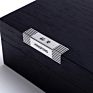 2 Slots Walnut Wood Box Couple Watch Packing Gift Box