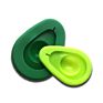 2Pcs Silicone Crisper Reusable Vegetable Savers Fresh-Keeping Food Hugger Avocado Hugger