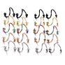 316L Stainless Steel S-Shaped Spiral Ear Bone Nail anti Allergy Eyebrow Nail Nose Ring Puncture Jewelry