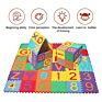 36Pcs Abc & Number Type Play Mat Eva Foam Puzzle Flooring Mat Soft Alphabet Playmat Puzzle