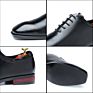 37-48 Big Size Men's Derby Brown Oxford Shoe Square Toe Business Lace up Wedding Dress Shoe 317