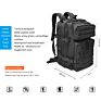 45L Multiple Color Selection Nylon Military Tactical Backpack