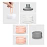 4 Layers Baby Food Box Mix Container Food Container Milk Powder Container Reusable Formula Dispenser Snack Box