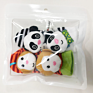 4 Pack Toy Baby Ball Socks Toy Wrist Rattle Cute Animal Soft Baby Wrist Rattle Foot Socks Animal Toy Socks