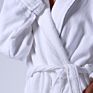 50% Personalized Turkish Cotton Bath Robe White Waffle Embroidered Towels and Bathrobe