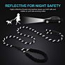 5 Ft Strong Rope Dog Lead with Comfortable Padded Handle and Highly Reflective Threads Big Heavey Duty Rope Dog Leash