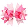 5 Inch Hair Bows Clips Boutique Grosgrain Ribbon Big Large Bowknot Pinwheel Headbands for Baby Girls Teens Toddlers Kids