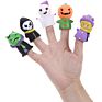 5Pcs Halloween Finger Puppets for Kids Colorful Finger Hands Party Toy for Toddler Tiny Toy Party Favors