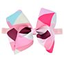 6" Big Baby Girls Colorful Grosgrain Ribbon Hair Bows Headbands Cute Elastic Headwrap for Girls Hair Accessories