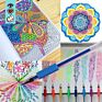 6 Premium Pastel Gel Pen for Kids Adults Office School Drawing